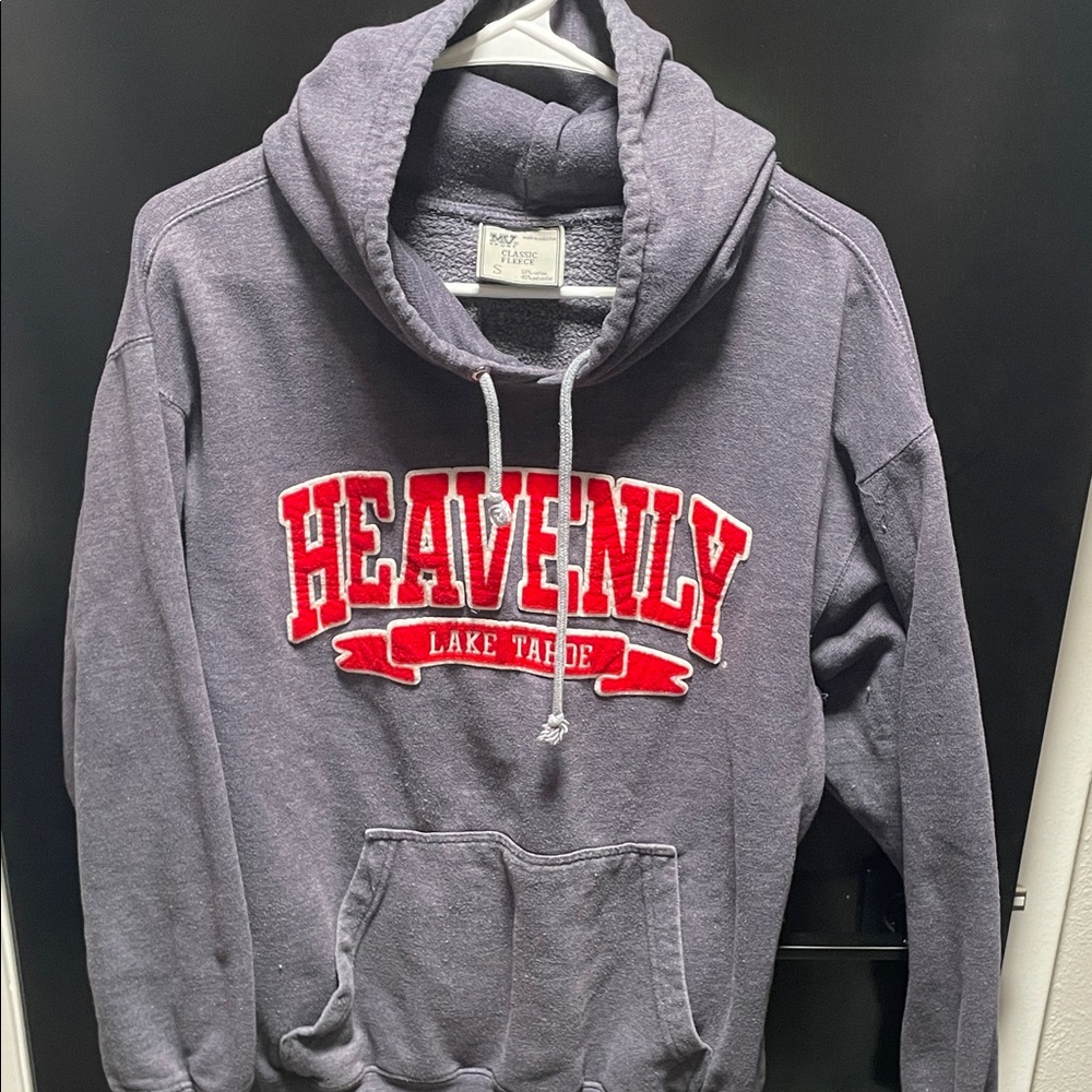 MV Sport Gray Hoodie with Red Accents